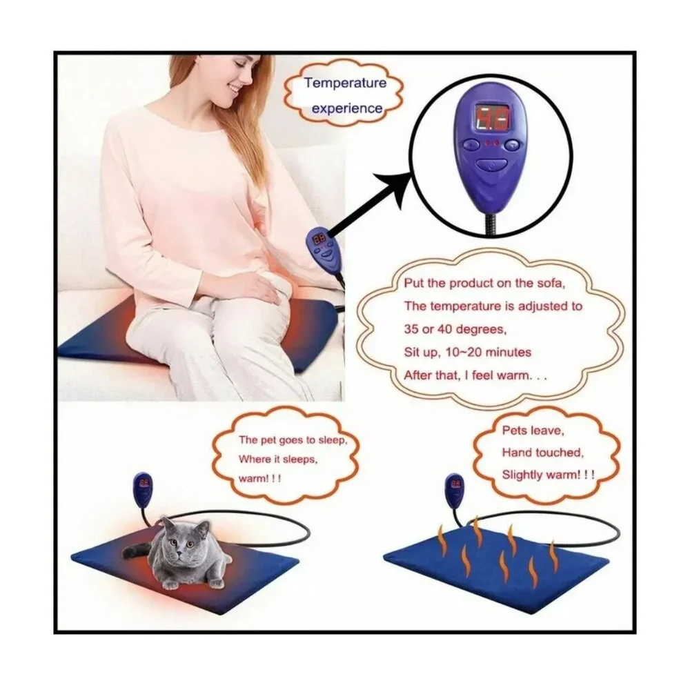 Electric Heating Pad For Pet Dogs Winter Heating Pad Thermostatic Warm Blanket